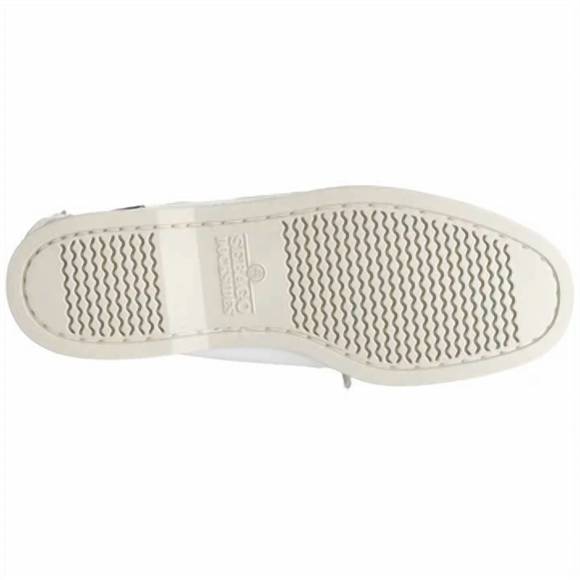NEW SEBAGO mens portland loafer - medium width in white - Picture 3 of 3